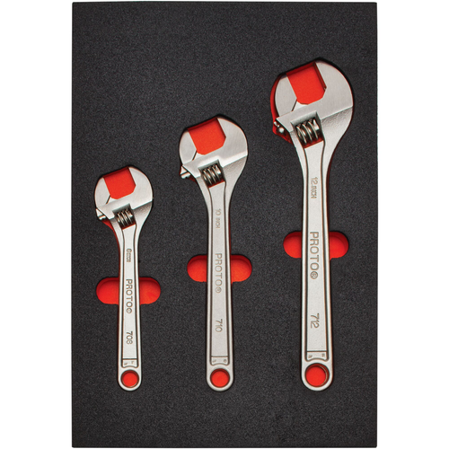 PROTO SET WR ADJUSTABLE 3 PC FOAMED