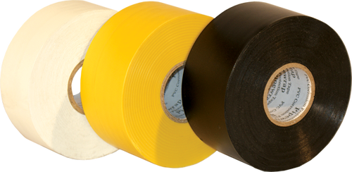 Electro-Tape  2"  (50 mm)     x 100 ft 20mil Premium PVC Pipe Wrap Tape - Black 24/CS