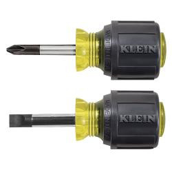 Klein 2 Piece Stubby Screwdriver Set