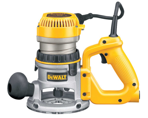 DEWALT 2-1/4 HP (maximum motor HP) EVS D-Handle Router with Soft Start