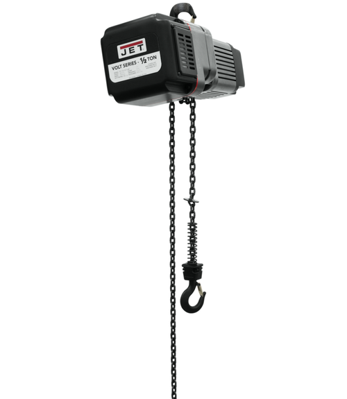 JET VOLT 1/2 Ton Electric Hoist 3PH 460V 20' Lift