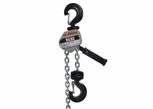 JLA-150-5SH, JLA Series 1-1/2 Ton Lever Hoist, 5' Lift & Shipyard Hooks