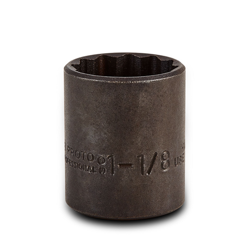 PROTO Skt 1/2 Dr 1-1/8 12 Pt Bl