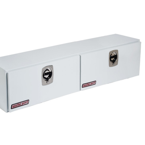 72.25" Hi-Side - Steel, White Finish