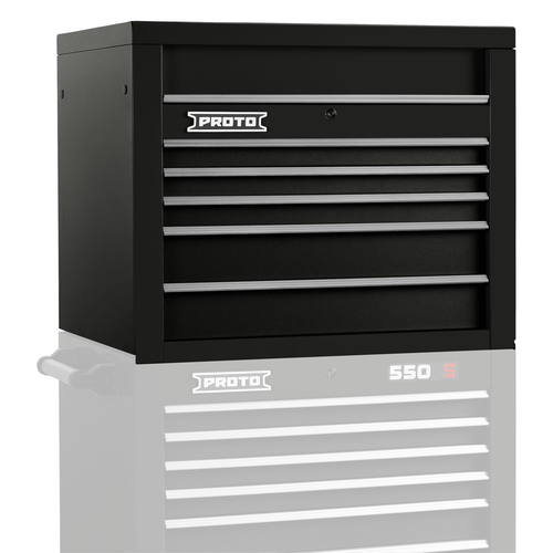 PROTO Top Chest 34 In 5 Dwr Gl Blk