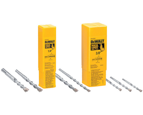 DEWALT Ercussion Drill Bit, 1/8 X 3-Inch, 25-Pack