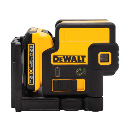 DEWALT 12V Max Laser Level, 5 Spot Green Laser, 150-Foot Range