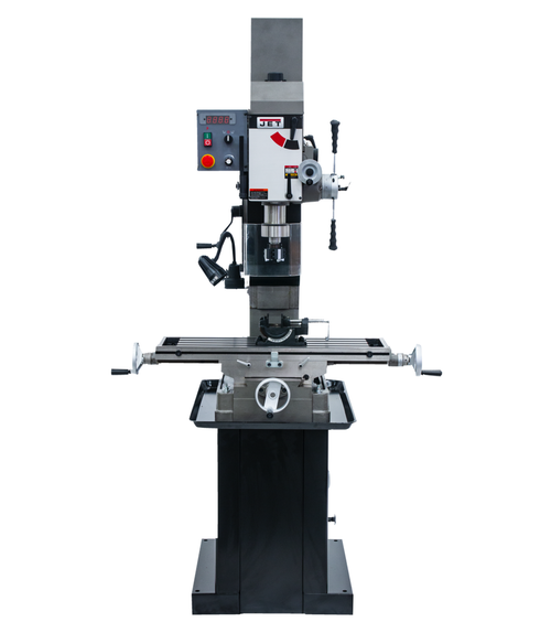 JMD-45VSPF Variable Speed Square Column Geared Head Mill/Drill with Newall DP500 2-Axis DRO