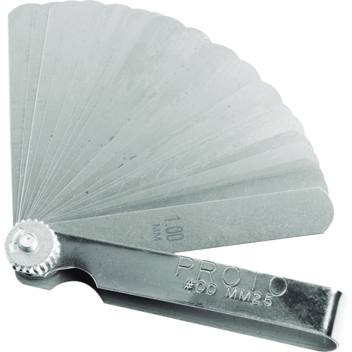 PROTO Feeler Gauge Set Metric 25Bld