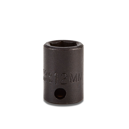 Proto® 3/8" Drive Impact Socket 12 mm - 6 Point 1/ea