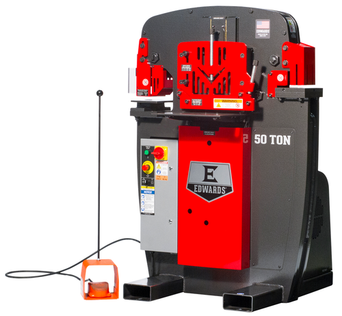 50 Ton Ironworker 230V, 1Ph