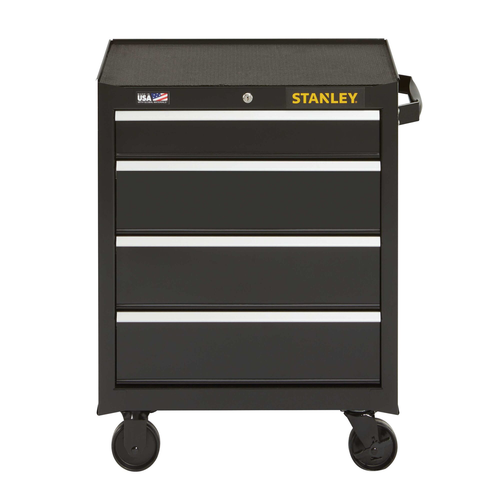 STANLEY 300S 26IN 4DRW CABINET - BLACK
