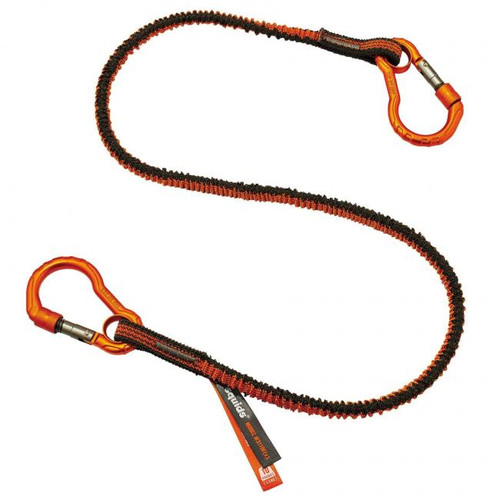 Ergodyne squids Tool Lanyard Dual Carabiner - 10lbs Gray Standard