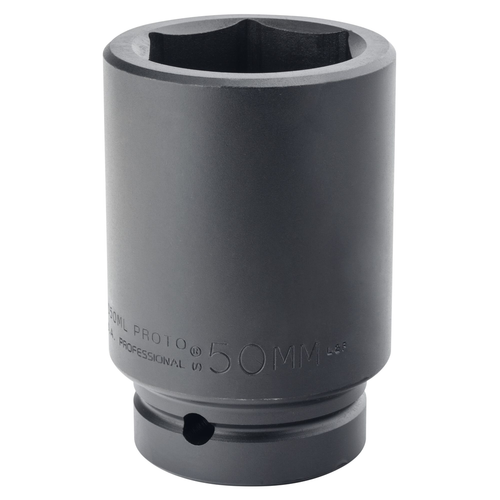 Proto® 1" Drive Deep Impact Socket 50 mm - 6 Point 1/ea