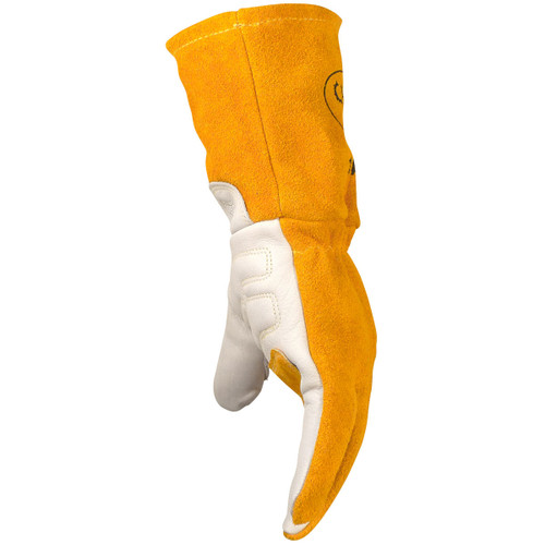 Caiman® 1434  Hand Protect-Welding, Size XL, Gold