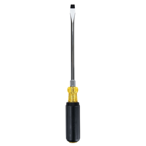 STANLEY® Vinyl Grip Standard Blade Standard Tip Screwdriver 3/8" x 8" Long