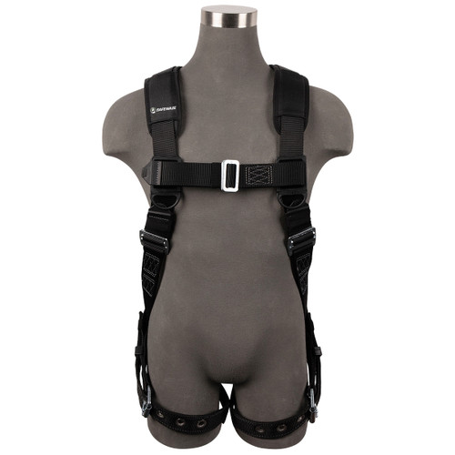 SAFEWAZE Heavyweight Full Body Harness: 1D MB Chest, TB Legs  (3X/4X)
