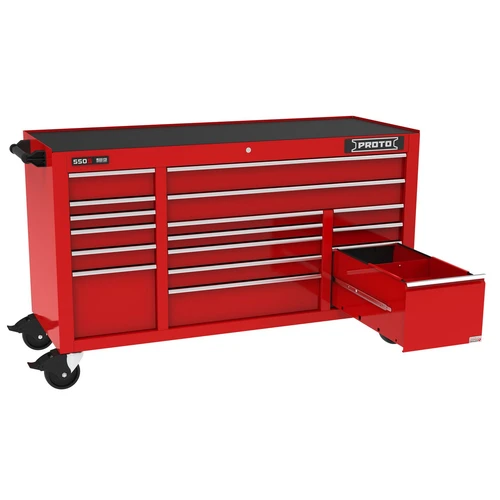 PWR WRKSTN 67 IN 17 DWR GL RED