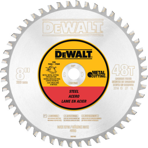 DEWALT 40 Teeth Ferrous Metal Cutting 5/8-Inch Arbor, 8-Inch