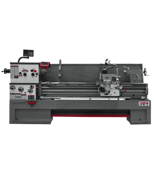 GH-2280ZX With Newall DP700 DRO With Taper Attachment and Collet Closer