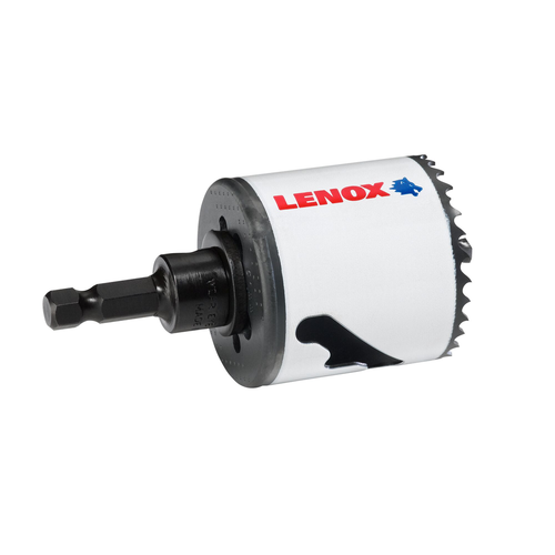LENOX Bi-Metal Speed Slot Arbored Hole Saw With T3 Technology, 1-7/8"