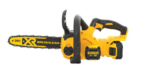DEWALT 20V MAX* XR Cordless Chainsaw Kit, 5-Ah Battery, 12-Inch