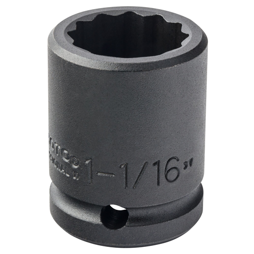 Proto® 3/4" Drive Impact Socket 1-1/16" - 12 Point 1/ea