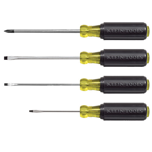 Klein Mini Cushion-Grip Screwdriver Set 4 Pc