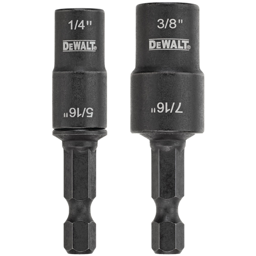 DEWALT 1/4" + 5/16" & 3/8" + 7/16" Double Ended Nut Driver Set