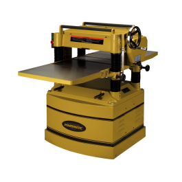 POWERMATIC 209HH-3, 20" Planer, 5HP 3PH 230/460V, Byrd SHELIX Head