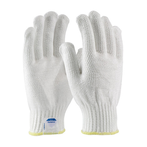 Claw Cover® 17-D300 Medium Weight Cut Resistant Gloves, Size L, White, ANSI A2
