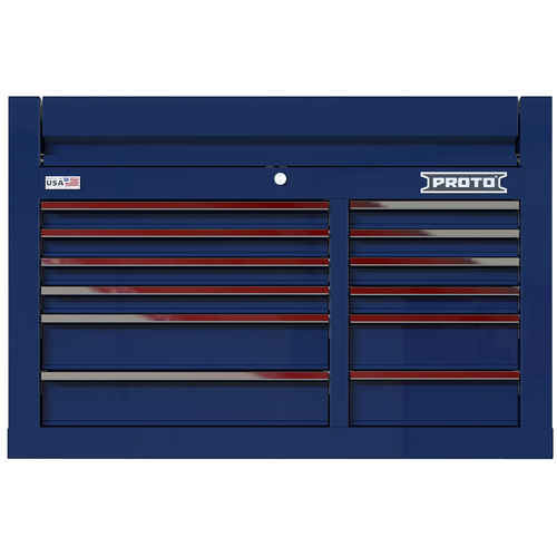 PROTO 42 In 12 Drawer Top Chest Blue