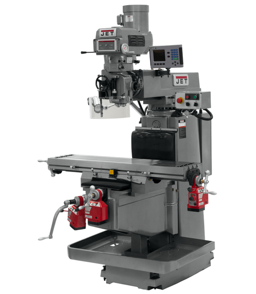 JTM-1254VS with ACU-RITE 203 DRO X, Y & Z Powerfeeds