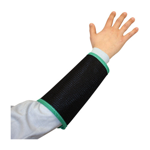 Kut Gard® 30-6795B  Cut Resistant Sleeve, Size 2XL, Black, ANSI A4