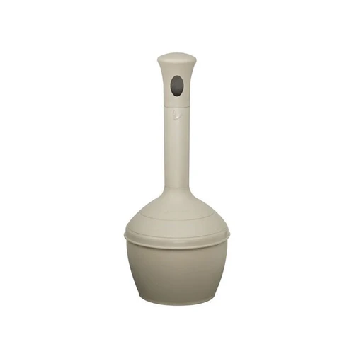 4 Gallon Plastic Outdoor Ashtray, Elite™ Smoker's Ceasefire®, Sierra Tan - 268502