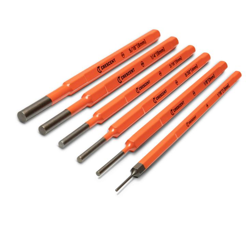 4.5" PIN PUNCH SET (6-PIECE)