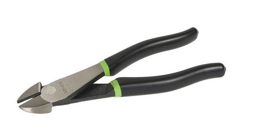 GREENLEE 8" High-Leverage Diagonal Cutting Pliers (Dipped Grip)