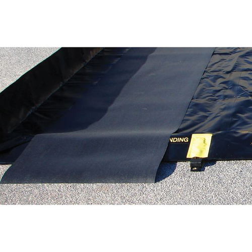 3'W x 6'L, Track Mat, Black - 28336