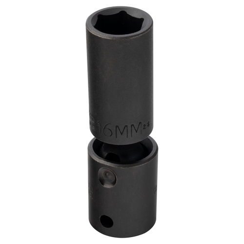 Proto® 1/2" Drive Deep Universal Impact Socket 16 mm - 6 Point 1/ea