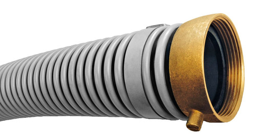 6 "x20ft Male&Female NPSH Gray Weatherflex Suction Hose 1/EA