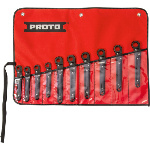 PROTO Set 10Pc Wr Flare Nut Rat Met
