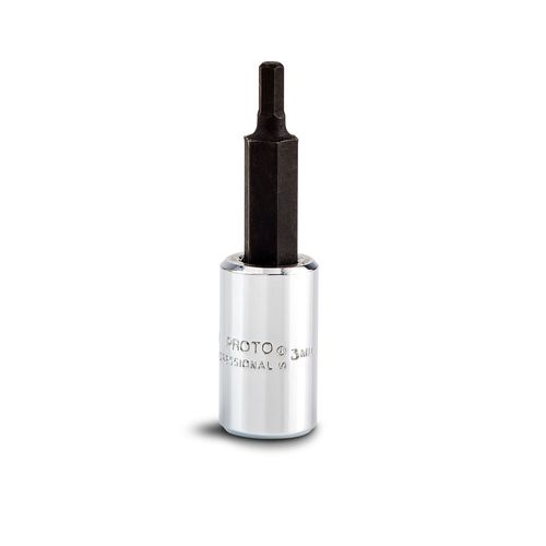 PROTO Socket Bit 1/4" dr 3M Hex