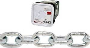 HIGHTEST CHAIN,3/8,H/G,40'/SQ PL