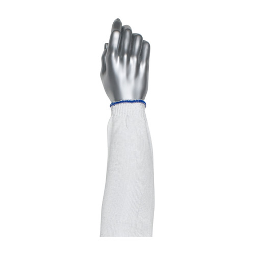 Claw Cover® 20-D  Cut Resistant Sleeve, Size 24", White, ANSI A2
