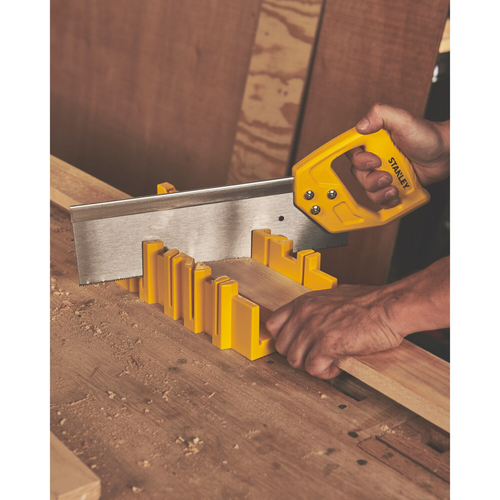 STANLEY MITER BOX AND SAW