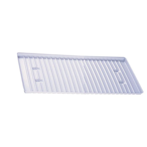 16.938" D x 26.125" L Plastic Sump Liner for 19 Gallon (24"W) Under Fume Hood Safety Cabinet - 29986