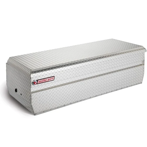 Weather Guard 62" Wide Chest - Alum, Clear Finish