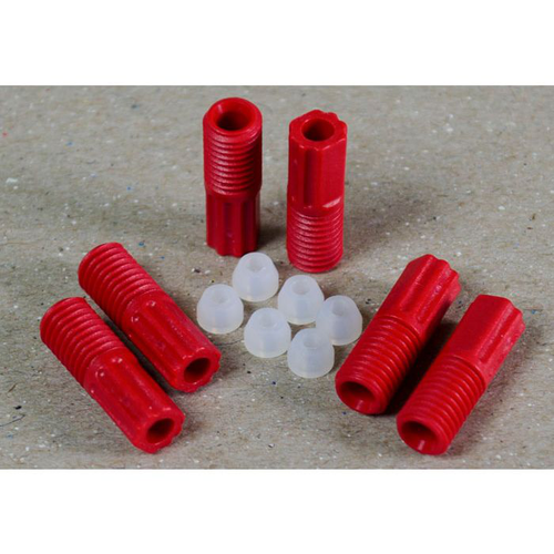 3.0mm OD Hard-Wall Tubing Compression Fittings With Ferrules for HPLC Poly Manifold, Package of 6 - 28123