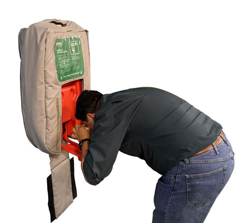 10 Gallon Heated Jacket for Hughes Gravity Fed Eyewash - 10GFEW-BLKT