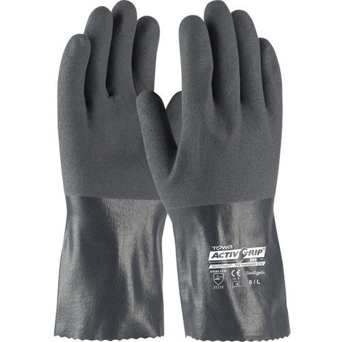ActivGrip™ 56-AG586  Chemical Resistant, Size S, Gray